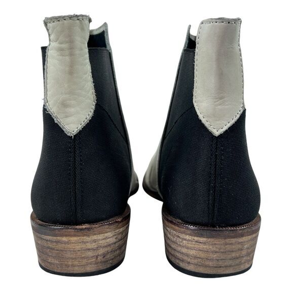 Free People Boho Distressed Dark Horse Ankle Chelsea Boot Size Women’s US 8.5 - Picture 5 of 10